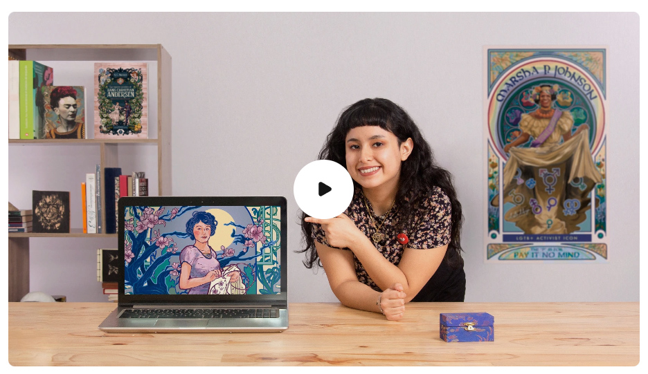 [Domestika] Celeste Vargas Hoshi - Портреты в стил_0.jpg